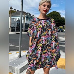 Noowork Mushroom circle dress